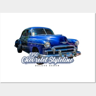 1950 Chevrolet Styleline Deluxe Sedan Posters and Art